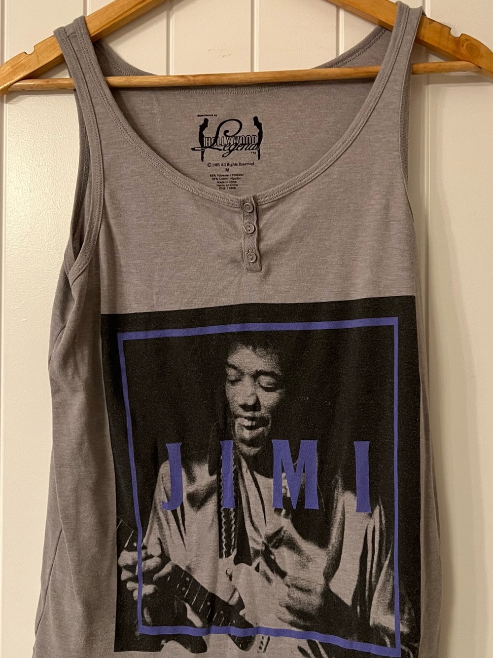 Bundle of two Women’s Graphic Tank Tops. Jimi Hendrix & Kiss.